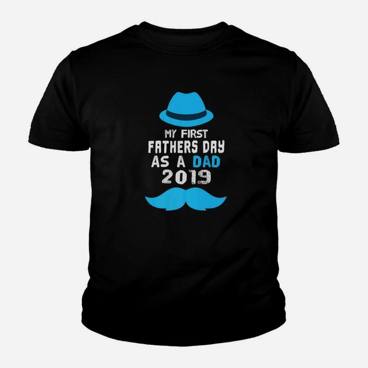 My First Fathers Day As A Dad New Dad 2019 Gift Premium Kid T-Shirt