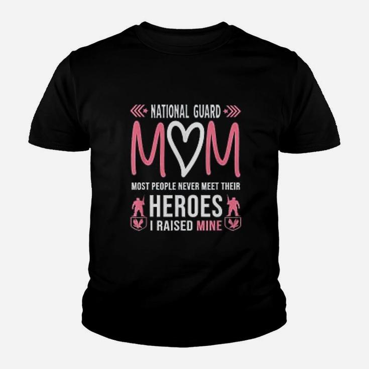 National Guard Mom Army Heroes Gifts Military Family Kid T-Shirt