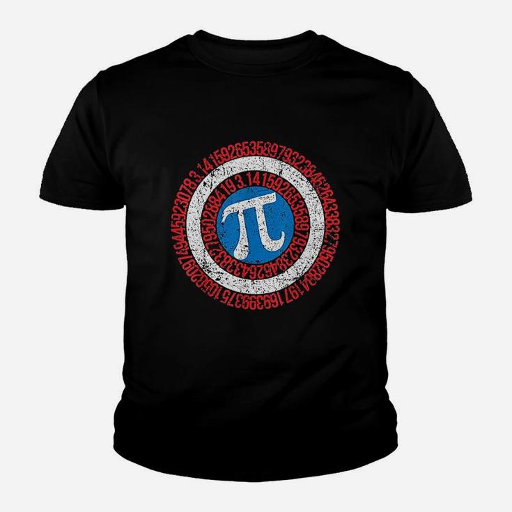 National Pi Day Math Teacher Gift Captain Pi Kid T-Shirt