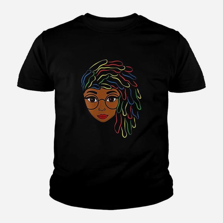 Natural Hair Strong Black Women Beautiful Afro Gift Kid T-Shirt