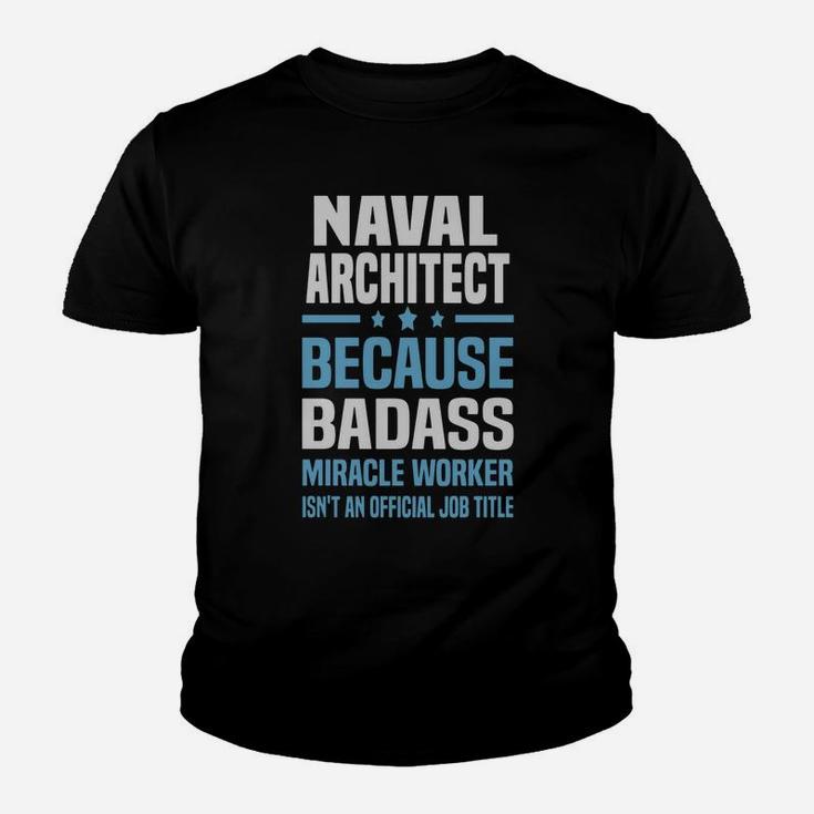 Naval Architect Tshirt Kid T-Shirt