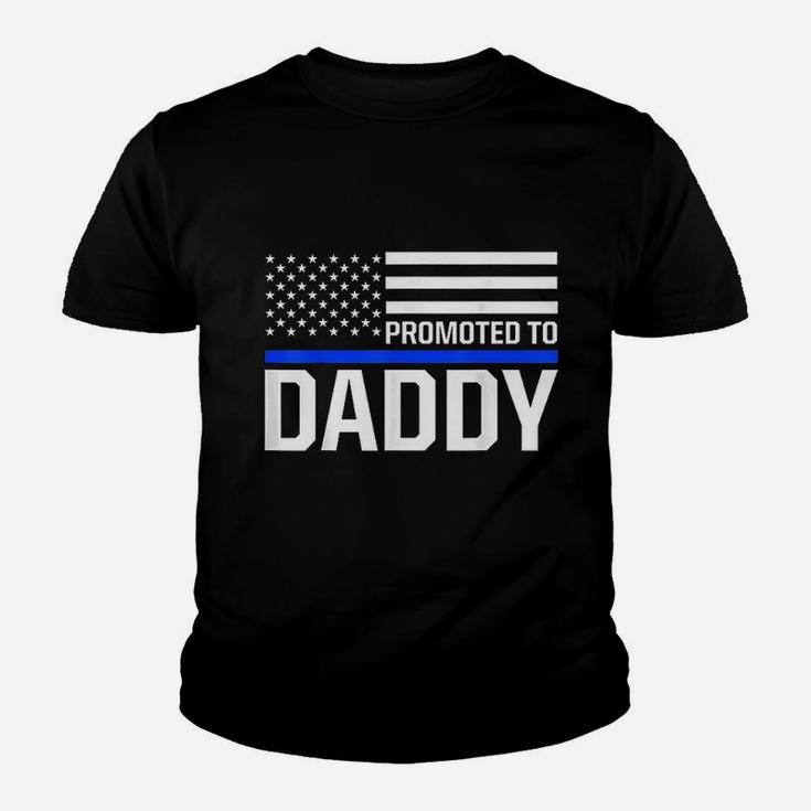 New First Time Dad To Be Police Law Enforcement Daddy Kid T-Shirt