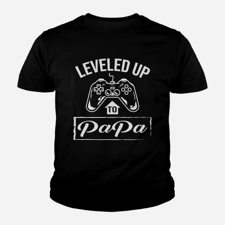 New Papa Level Up To Papa 2020, best christmas gifts for dad Kid T-Shirt