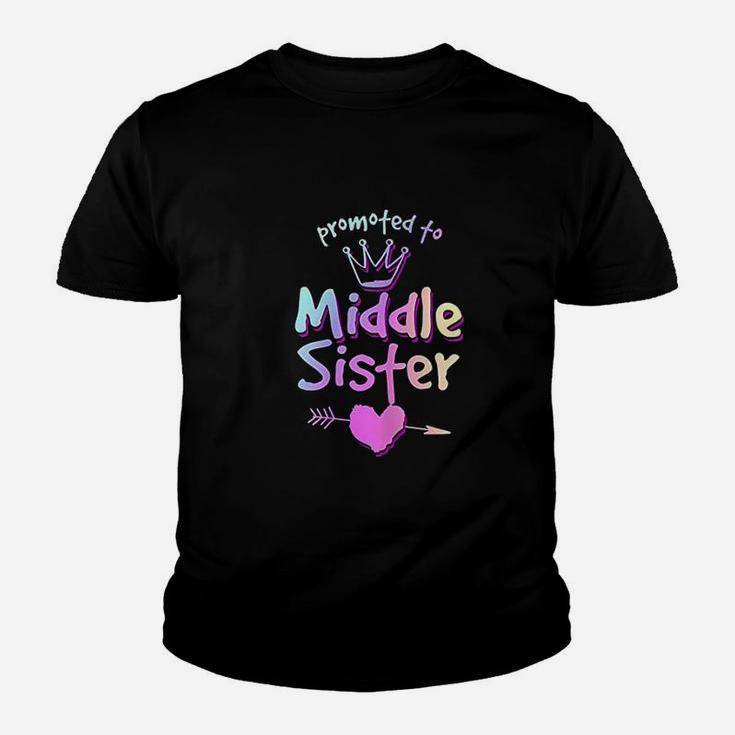 New Sis Gifts Promoted To Middle Sister Kid T-Shirt