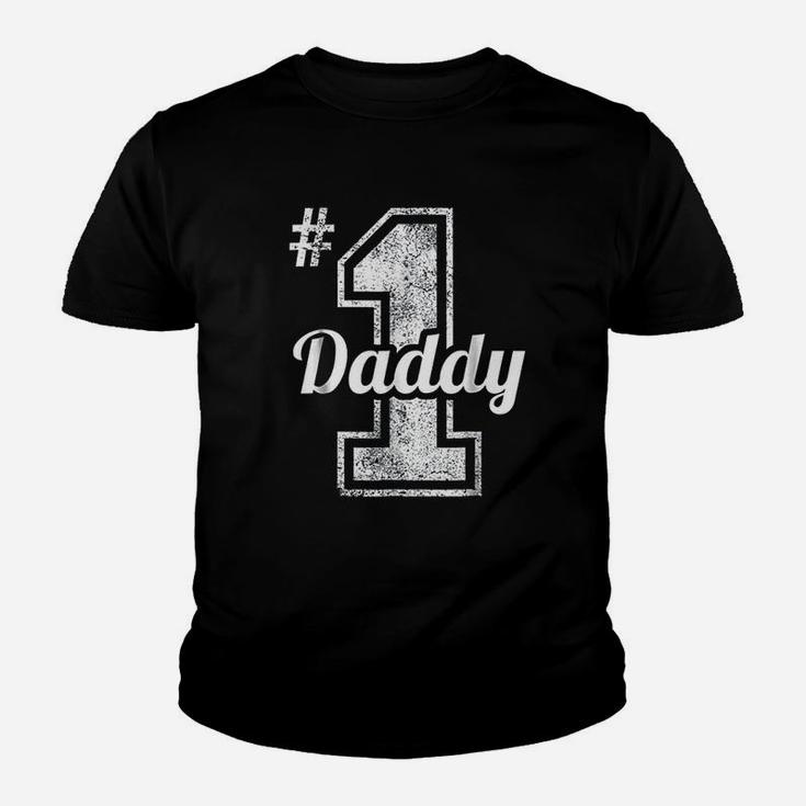Number 1 Daddy Fathers Day, best christmas gifts for dad Kid T-Shirt