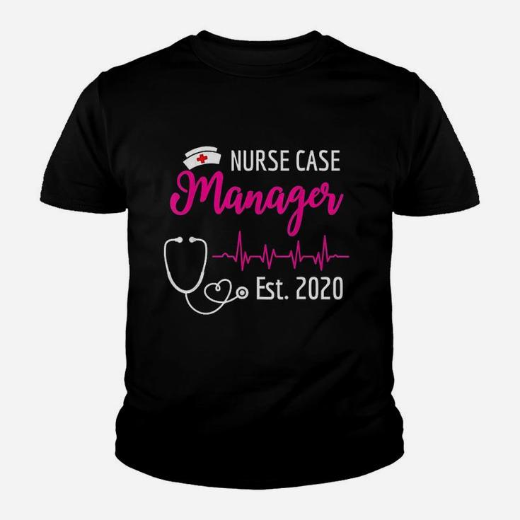 Nurse Case Manager Est 2020 New Nurses Kid T-Shirt