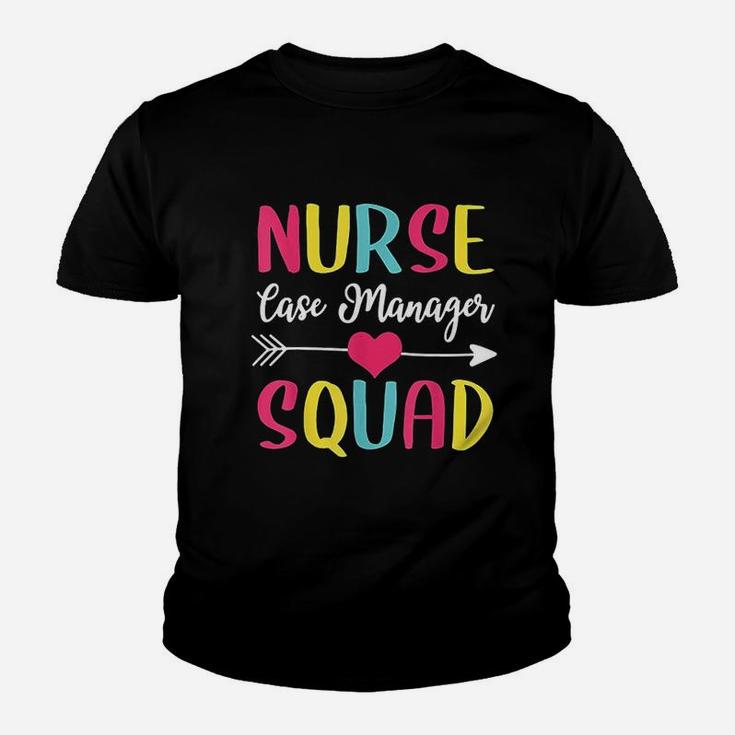 Nurse Case Manager Squad Cute Funny Nurses Gift Kid T-Shirt