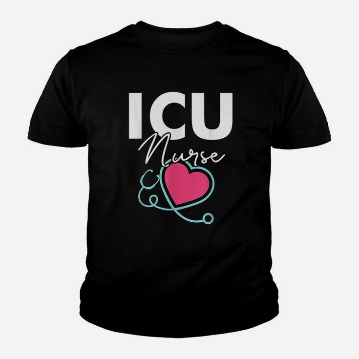 Nurse Gifts For Women Icu I Funny Icu Nurse Kid T-Shirt