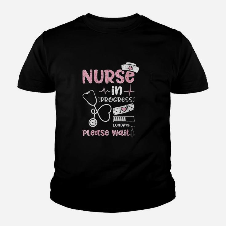 Nurse In Progress Loading Please Wait Kid T-Shirt