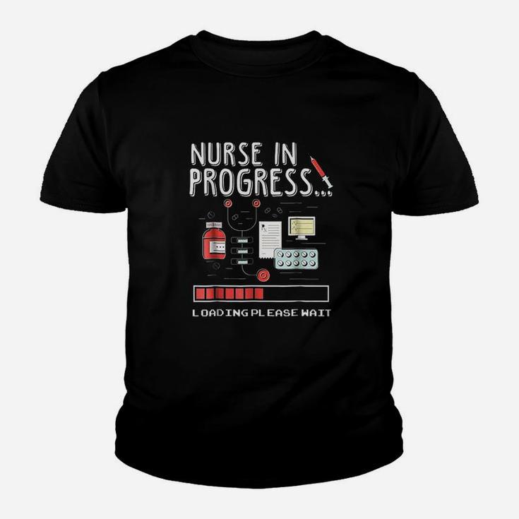 Nurse In Progress Student Nurse Kid T-Shirt