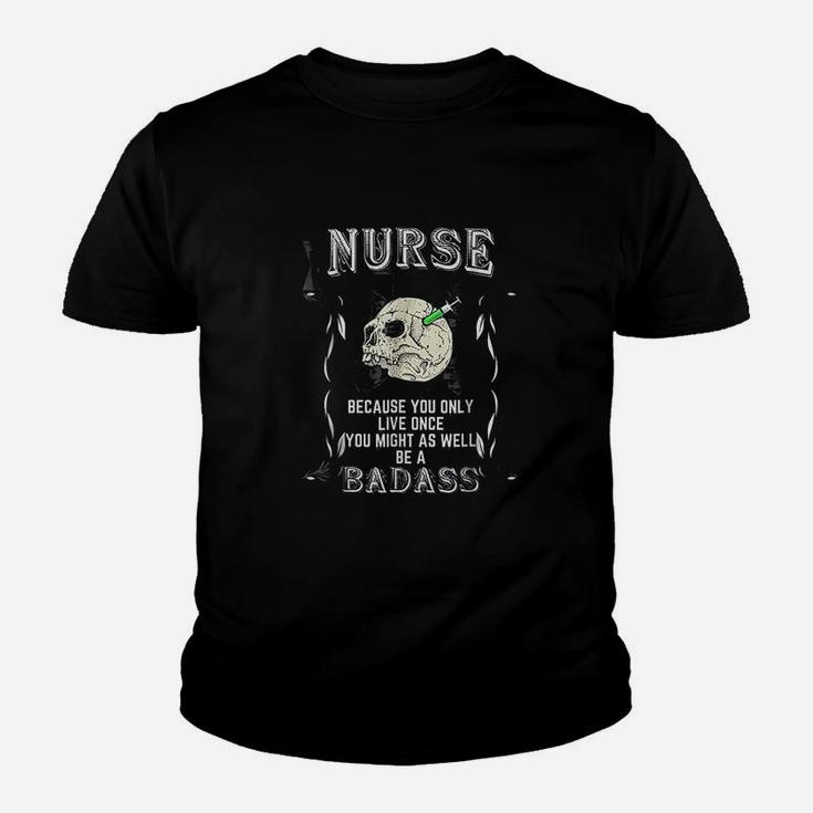 Nurse Medic Doctor Hospital Motivation Kid T-Shirt