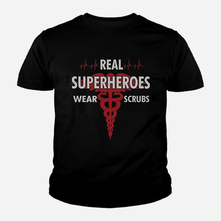 Nurse Real Superheroes Wear Gift For Nurse Kid T-Shirt