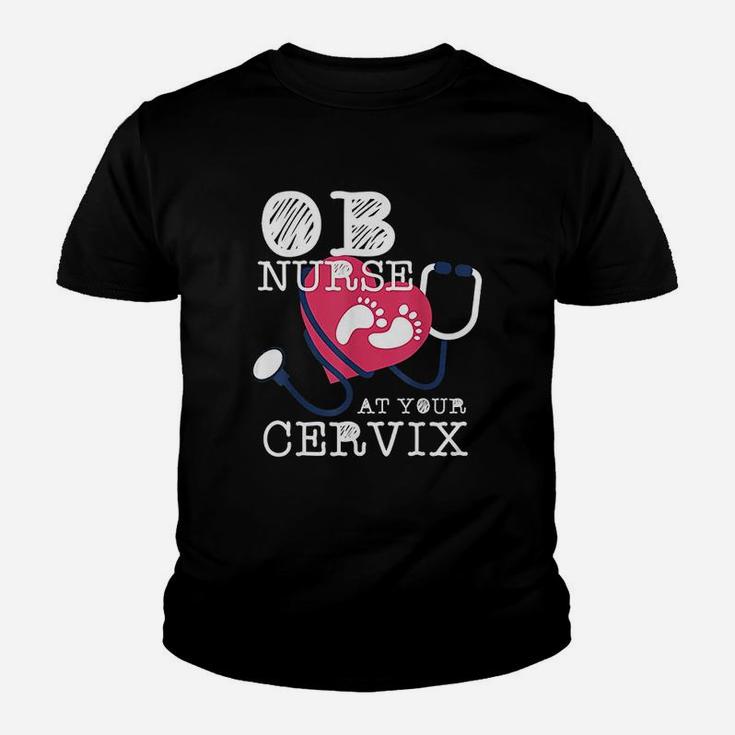 Ob Nurse Funny Baby Delivery Labor Men Women Obstetrics Kid T-Shirt