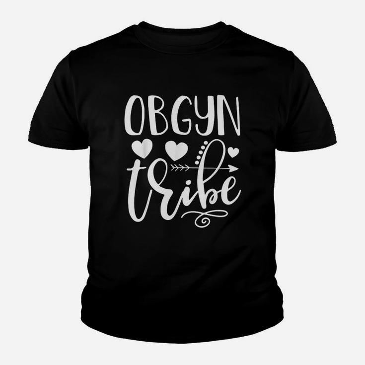 Obgyn Tribe Funny Nurse Doctor Assistant Gynecology Ob Gift Kid T-Shirt