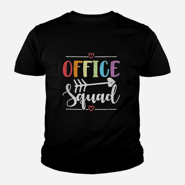 Office Squad School Secretary Administrative Assistant Kid T-Shirt