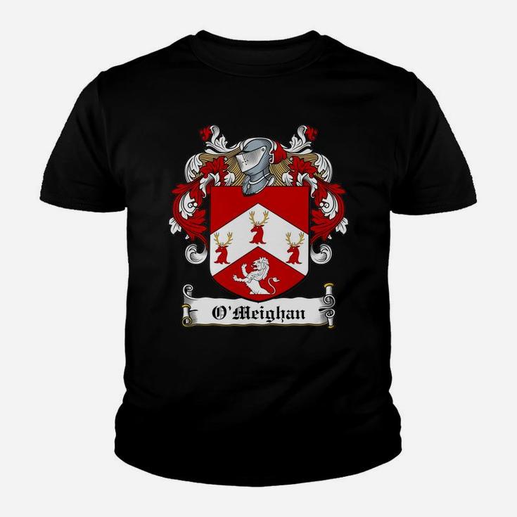 O'meighan Coat Of Arms Irish Family Crests Kid T-Shirt