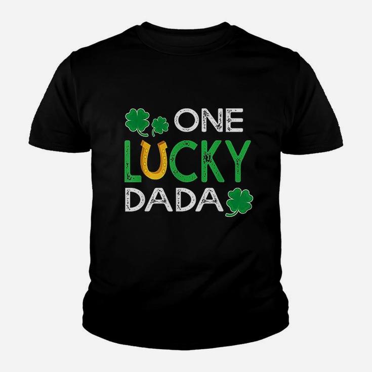 One Lucky Dada St Patricks Day, dad birthday gifts Kid T-Shirt