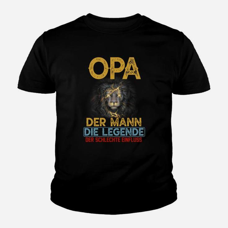 Opa Der Mann Die Legende Kinder T-Shirt