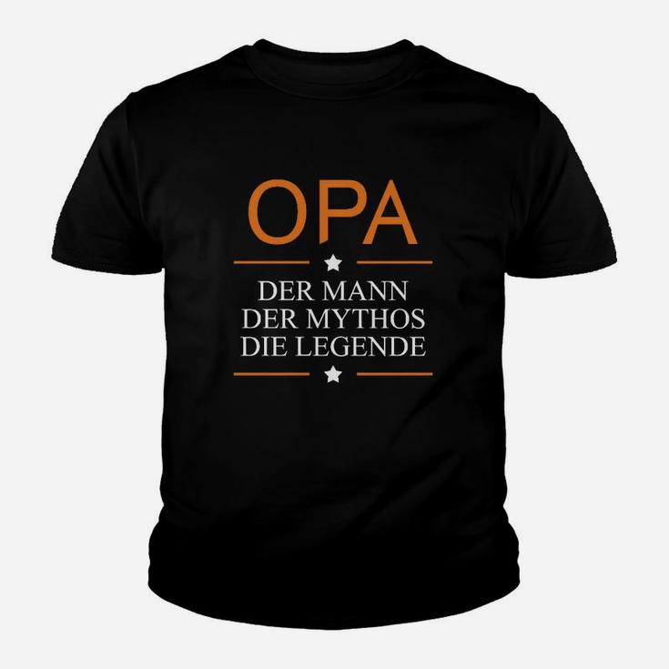 Opa Der Mann Mythos Legende Kinder Tshirt, Besonderes Tee für Großväter