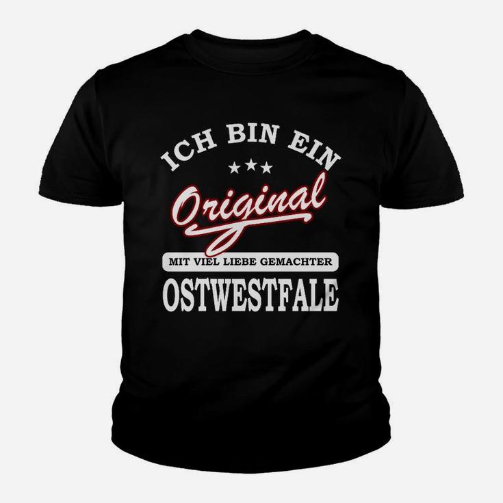 Ostwestfale Kinder Tshirt mit Spruch, Liebevoll Gestaltetes Tee