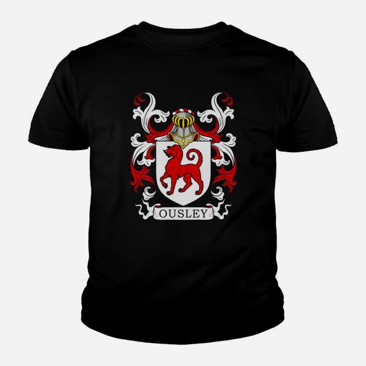 Ousley Family Crest British Family Crests Ii Kid T-Shirt