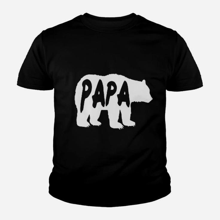 Papa Bear Mama Bear Baby Bear Cute Family Kid T-Shirt