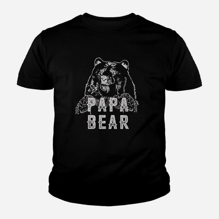 Papa Bear Proud Dad Modern Fit Kid T-Shirt