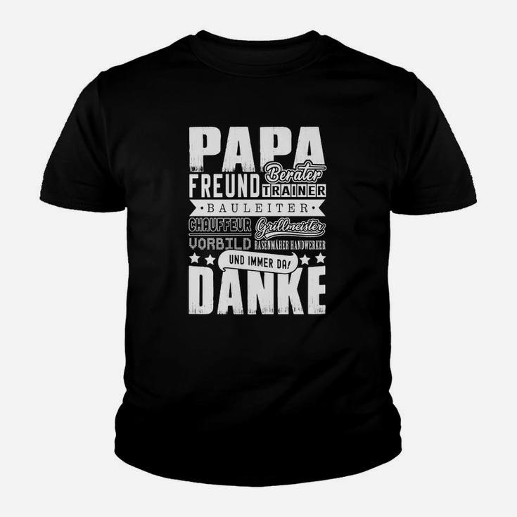 Papa Freund Berater Trainer Bauleiter Kinder T-Shirt
