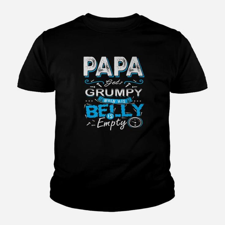 Papa Gets Grumpy, dad birthday gifts Kid T-Shirt