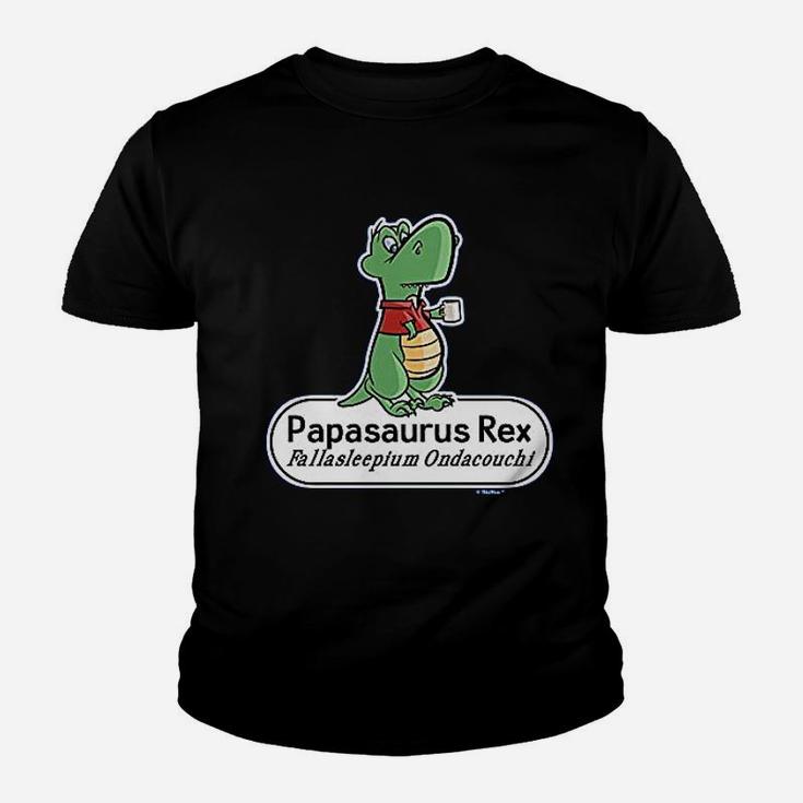 Papa Gifts Papasaurus Rex Funny Scientific Name Kid T-Shirt