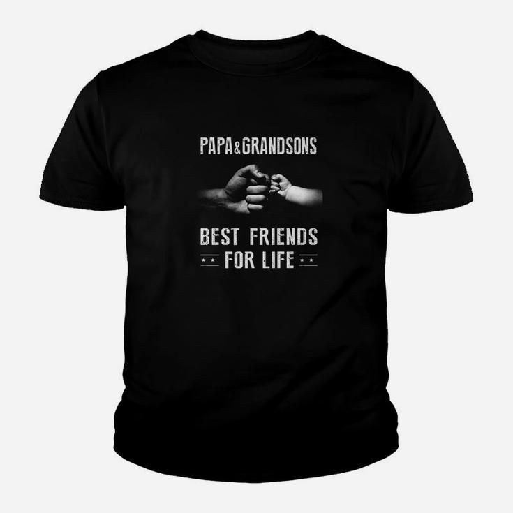 Papa Grandsons Best Friends For Life Kid T-Shirt