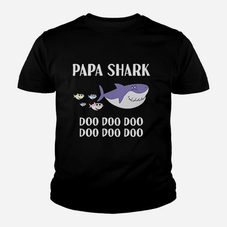 Papa Shark Papa Gifts, dad birthday gifts Kid T-Shirt