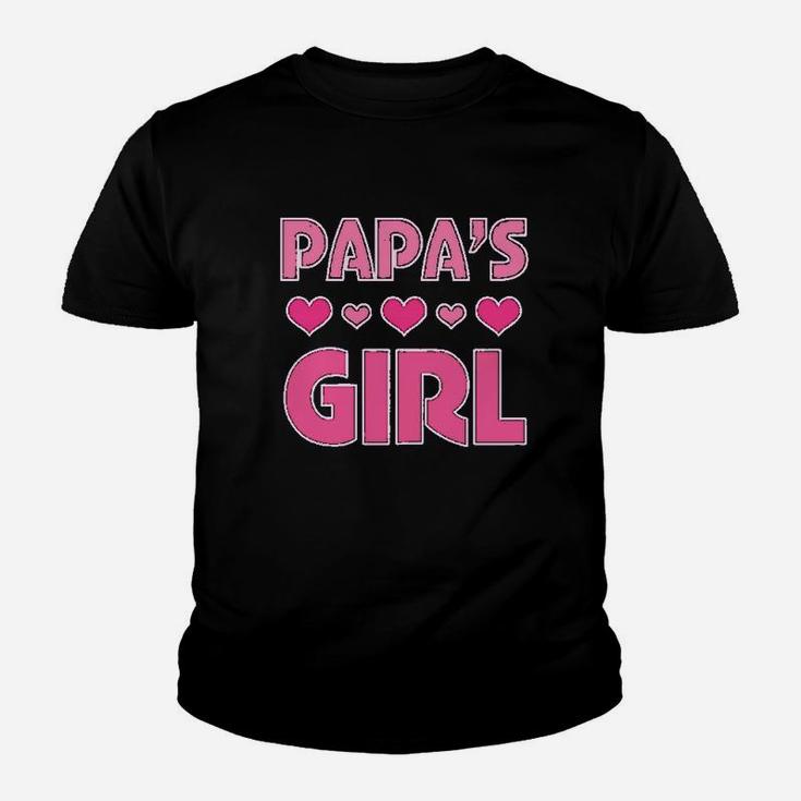 Papas Girl, dad birthday gifts Kid T-Shirt