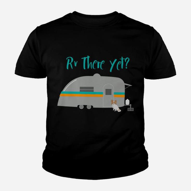 Papillon Dog Rv Funny Camping Travel Kid T-Shirt