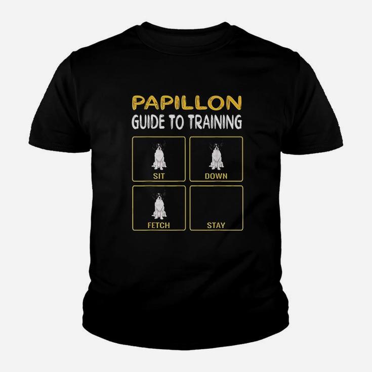 Papillon Guide To Training Kid T-Shirt