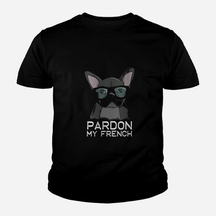 Pardon My French Bulldog Cute Kid T-Shirt
