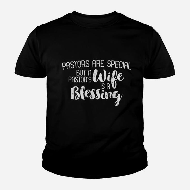 Pastors Wife Pastor Special Wife Blessing Cute Gift Idea Kid T-Shirt