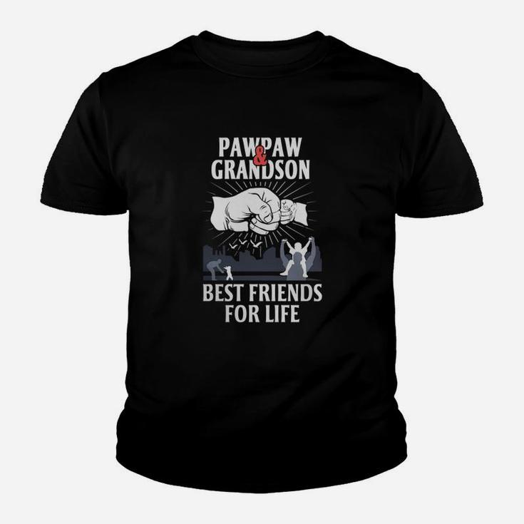 Pawpaw And Grandson Best Friends For Life Kid T-Shirt