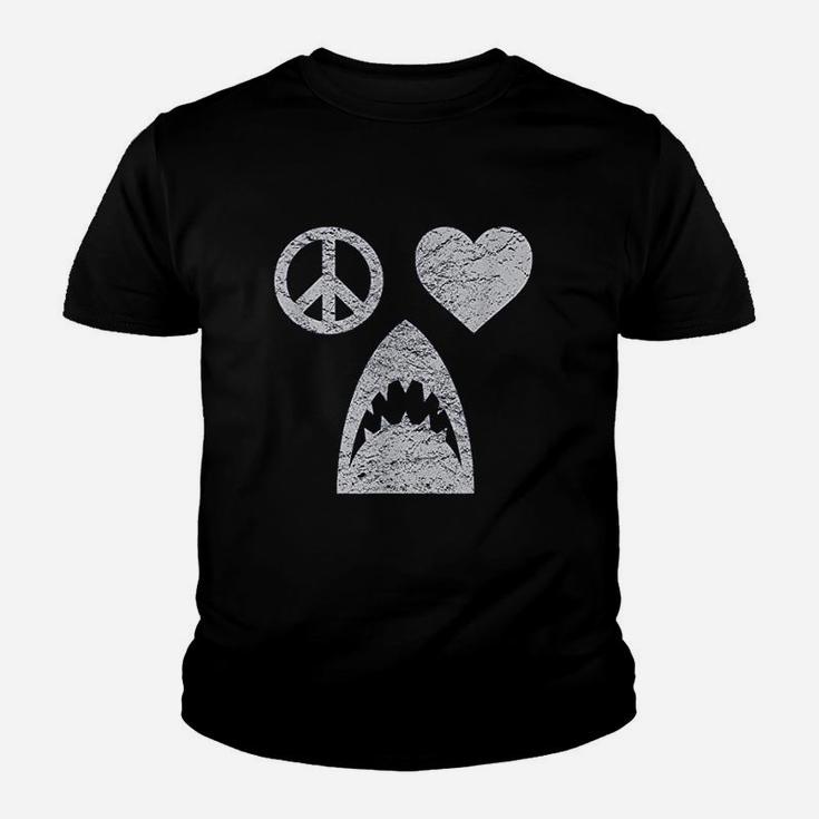 Peace Love Sharks T-Shirt Peace Love Sharks T-Shirt
