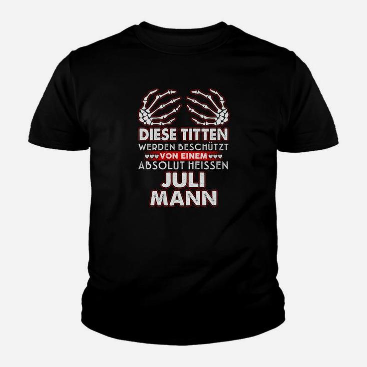 Personalisiertes Juli Mann Geburtstags-Kinder Tshirt mit Spruch