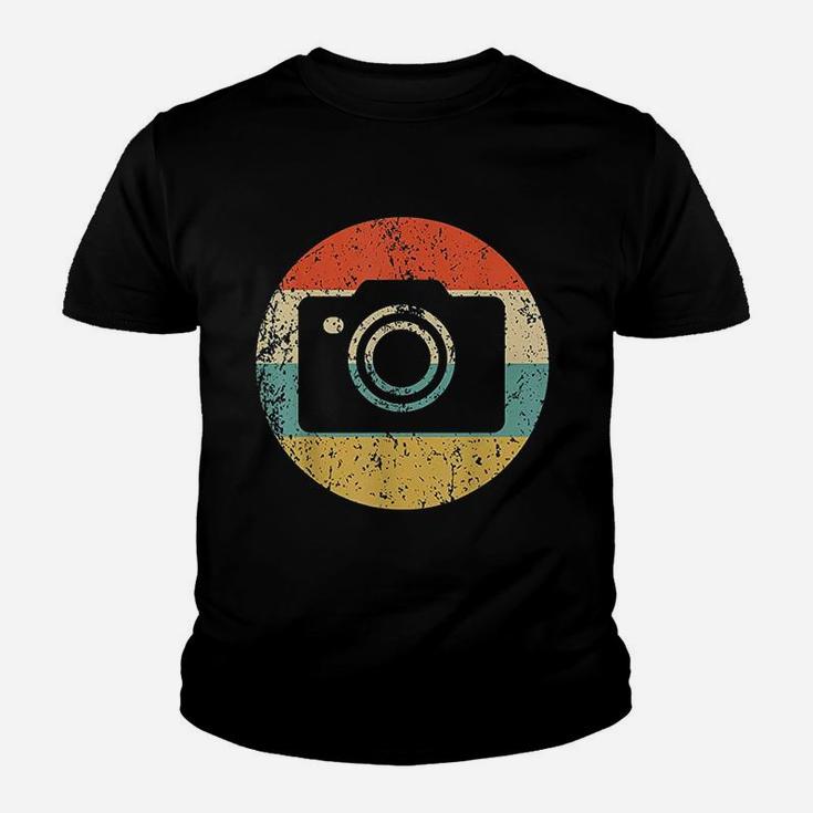 Photographer Vintage Retro Camera Kid T-Shirt