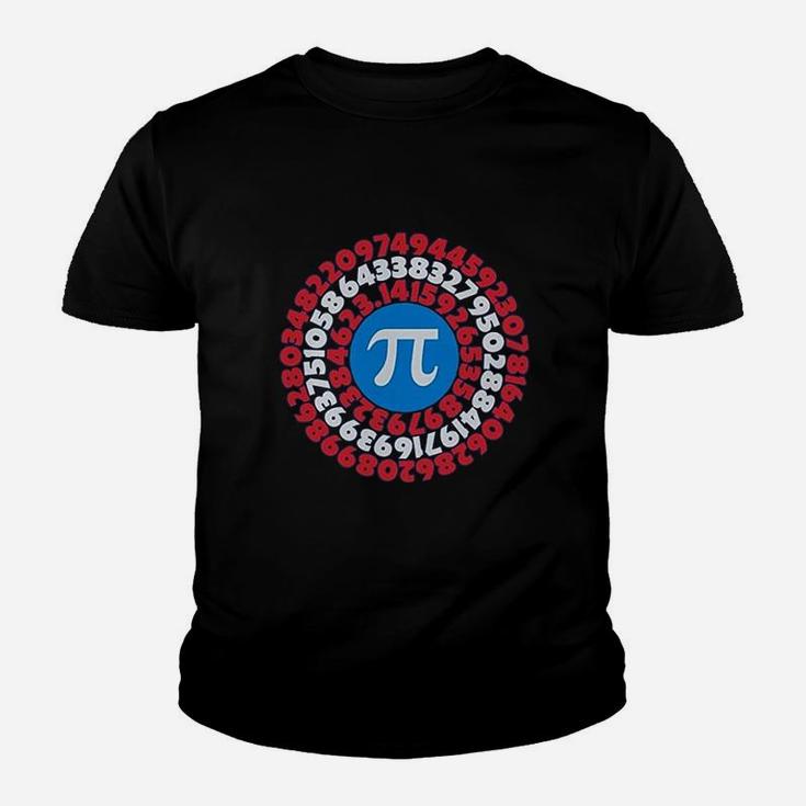 Pi Day Superhero Captain Pi Math Geek Gift Kid T-Shirt