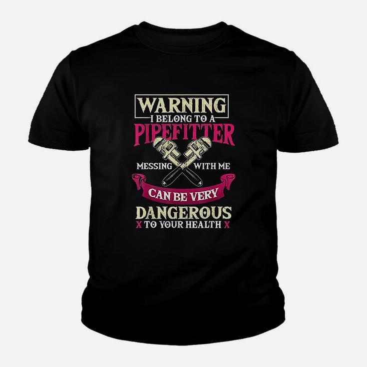 Pipefitter Gifts Funny Plumber Plumbing Pipefitter Wife Kid T-Shirt