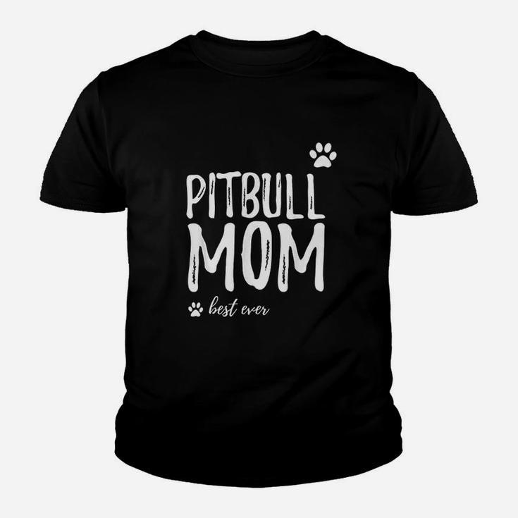 Pitbull Mom Funny For Dog Mom As A Gift Kid T-Shirt