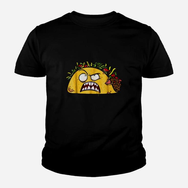 Premium Funny Tacos Zombie Face Scary Halloween Costumes Shirt Kid T-Shirt