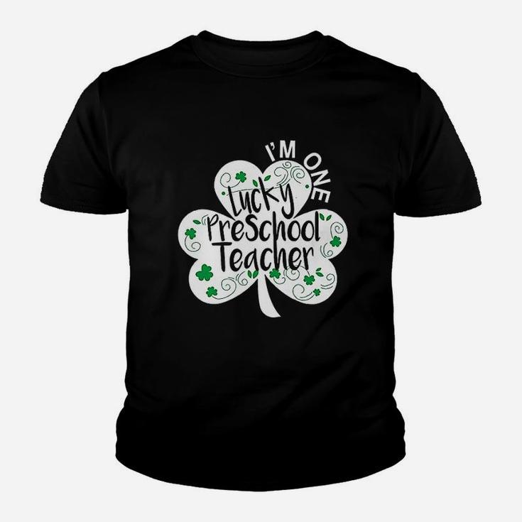 Preschool Teacher St Patricks Day Lucky Nursery Prek Kid T-Shirt