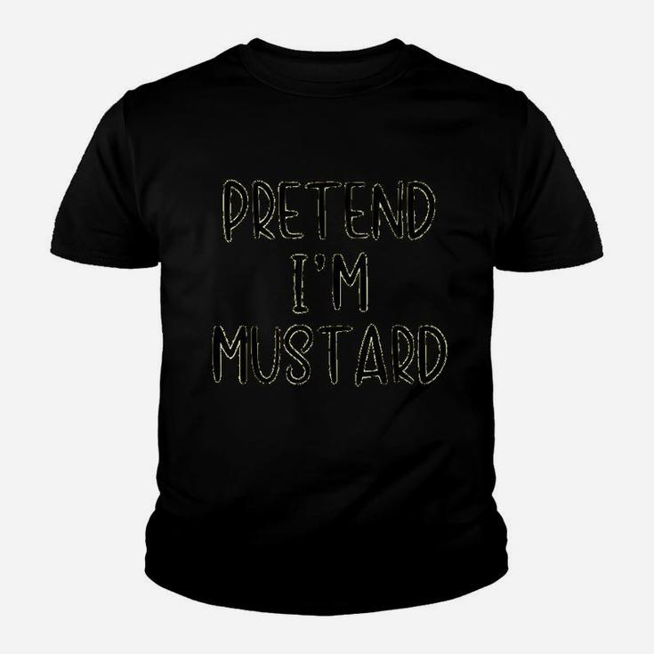 Pretend Mustard Halloween Matching Ketchup Easy Kid T-Shirt