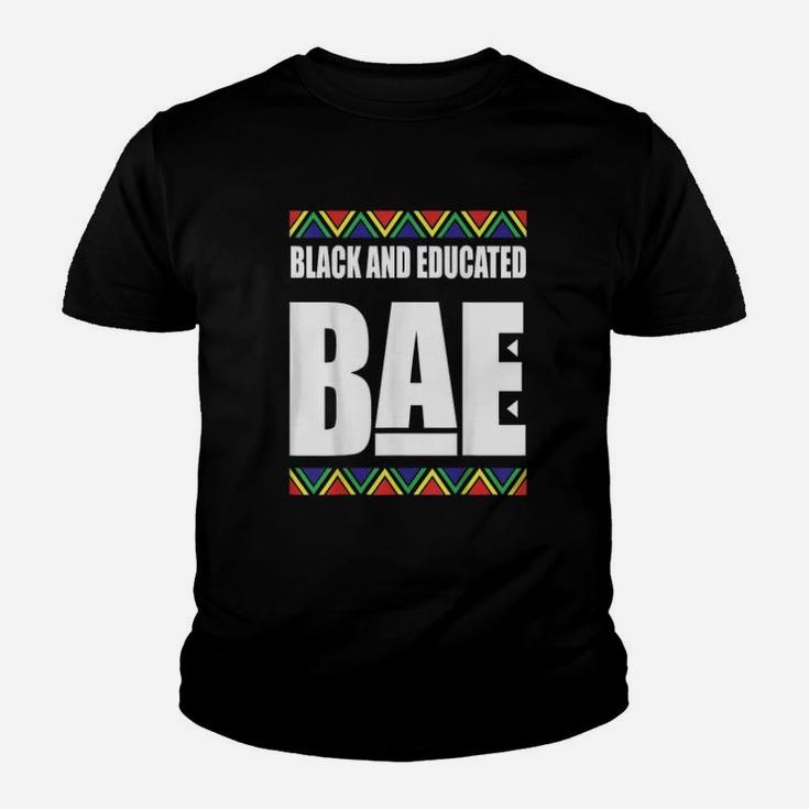 Pride Black History Month Black And Educated Kid T-Shirt