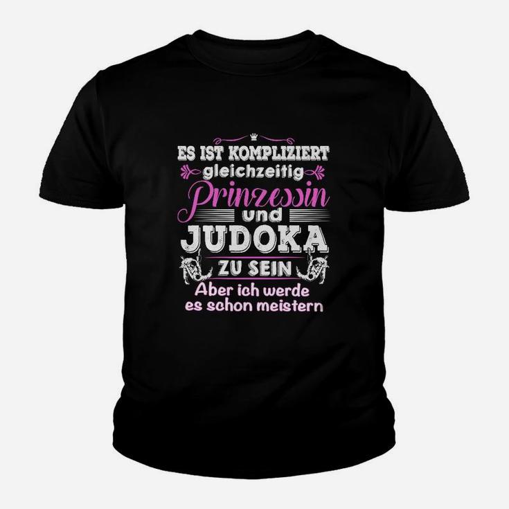 Prinzessin Judoka Kinder Tshirt, Motiv für Kampfsport und Eleganz