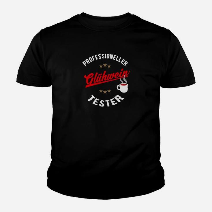 Professioneller Glühwein Tester Kinder T-Shirt